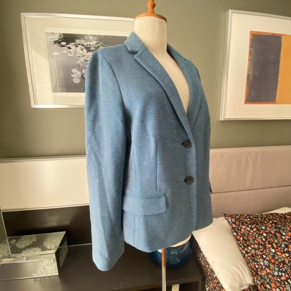 Talbots Blue Blazer - Picture 2 of 9
